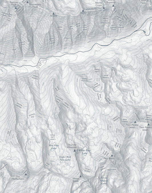 Wasatch Backcountry Light Contours